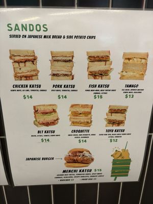 Menu photo 6 Sando Miami Beach, FL Menu photo 6 Sando Miami Beach, FL