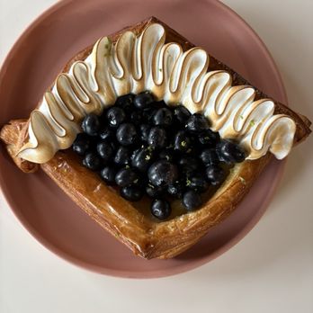 Love Croissants - Blueberry tart croissant - Bakeries Near Me - Houston, Texas