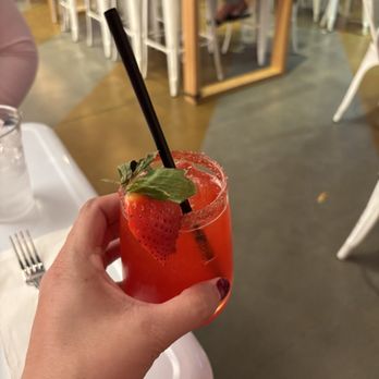 Malibu Barbie Cafe - 1st drank kinda weak. Groovy spritz - Cafes Near Me - Las Vegas, Nevada