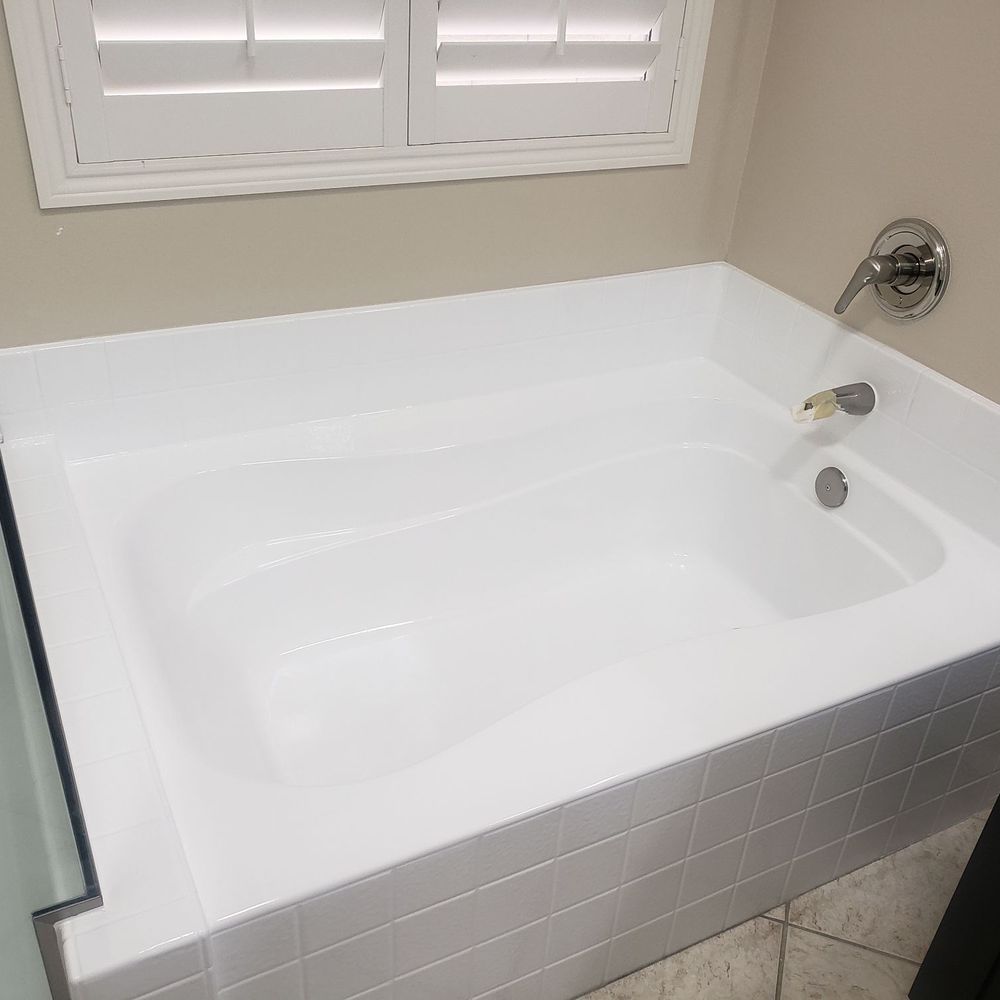 Bath-Brite - Downstairs master bath - Refinishing Services Near Me Bath-Brite - Downstairs master bath - Refinishing Services Near Me