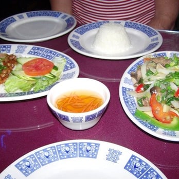 Pho 88 Noodle - Left- Cm Tm Tht Nng (Grilled Pork over Broken Rice- #58 on the menu)Right-Bò Nu Lá Qu (saute of beef and vegetables-#160) - Vietnamese Near Me - Orlando, Florida Pho 88 Noodle - Left- Cm Tm Tht Nng (Grilled Pork over Broken Rice- #58 on the menu)Right-Bò Nu Lá Qu (saute of beef and vegetables-#160) - Vietnamese Near Me - Orlando, Florida