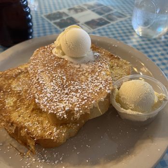 Kopper Kettle - Three thick slices of French toast very tasty. - Breakfast & Brunch Near Me - Yucaipa, California