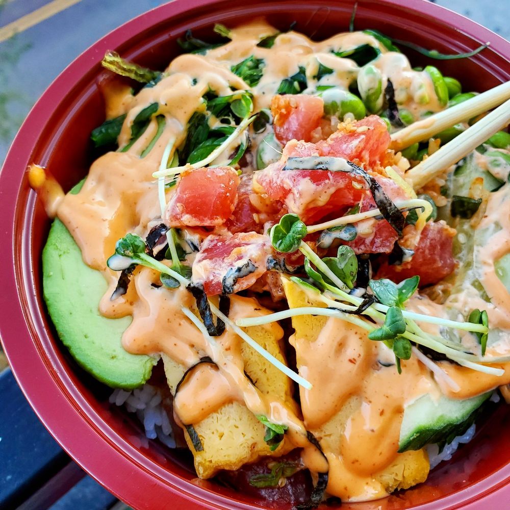 Katsu Ramen - Tuna spicy mayo poke bowl - Ramen Near Me - Aurora, Colorado