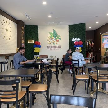 Colombian Coffee House - Tables are not on top of one another. - Coffee & Tea Near Me - Boca Raton, Florida Colombian Coffee House - Tables are not on top of one another. - Coffee & Tea Near Me - Boca Raton, Florida