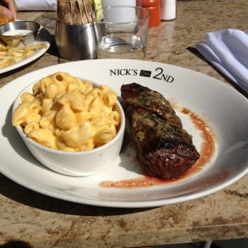 Nick's On 2nd - Sirloin and Mac n' cheese - New American Near Me - Long Beach, California