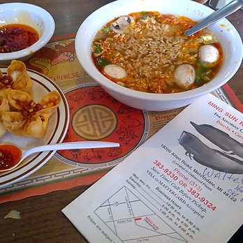Ming Sun Restaurant - Thanks so much  better with Rice  in Sizzling Rice  Soup - Chinese Near Me - Melvindale, Michigan