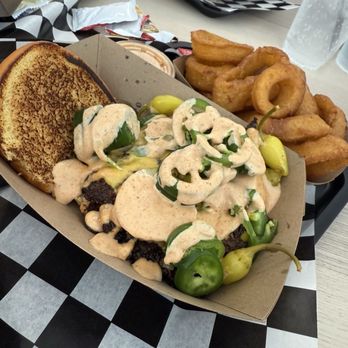 Small's Smash Club - 8.31.25. Onion rings & double with jalapeños (extra $1.50) - Burgers Near Me - San Clemente, California Small's Smash Club - 8.31.25. Onion rings & double with jalapeños (extra $1.50) - Burgers Near Me - San Clemente, California