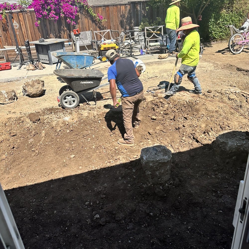 EC-Hauling - Today the crew is digging the footings/foundation. Such hard workers and so nice!!! - Demolition Services Near Me EC-Hauling - Today the crew is digging the footings/foundation. Such hard workers and so nice!!! - Demolition Services Near Me