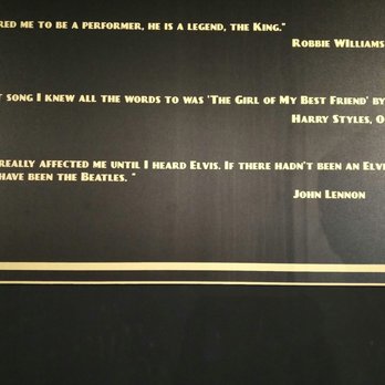 Graceland - John Lennon on Elvis - Museums Near Me - Memphis, Tennessee