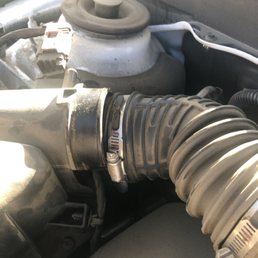 Did not reconnect Air Intake Did not reconnect Air Intake