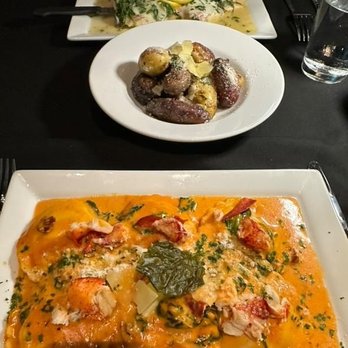 Anthony's La Piazza Prime - Lobster Ravioli - Italian Near Me - Raleigh, North Carolina