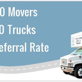 Two Men and a Truck Moving and Storage - We have a 96% Referral Rate! - Movers Near Me - Clarkston, Michigan Two Men and a Truck Moving and Storage - We have a 96% Referral Rate! - Movers Near Me - Clarkston, Michigan