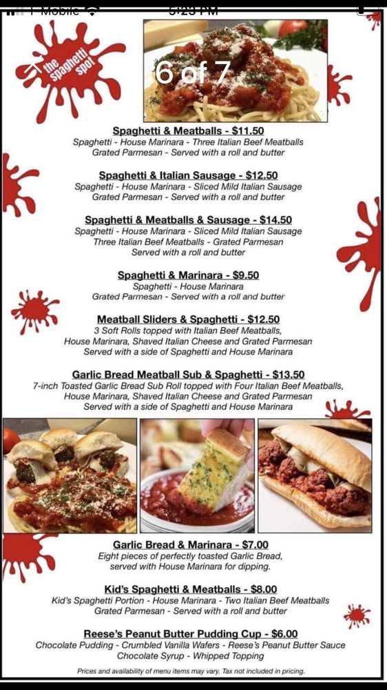 The Spaghetti Spot Logo