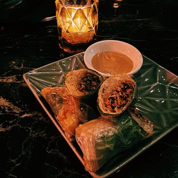Foreign National - Mushroom Spring Rolls - Cocktail Bars Near Me - Seattle, Washington Foreign National - Mushroom Spring Rolls - Cocktail Bars Near Me - Seattle, Washington