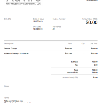 Adviro - We paid $799 for abestos testing for the whole house, unlimited samples. There were no extra fees involved. - Environmental Testing Near Me - San Jose, California Adviro - We paid $799 for abestos testing for the whole house, unlimited samples. There were no extra fees involved. - Environmental Testing Near Me - San Jose, California