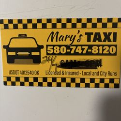 Mary's Taxi - New hours