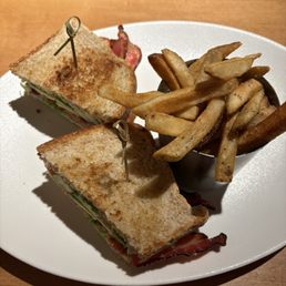 BLTA WITH FRIES