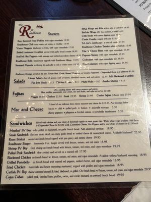 Menu photo 1 The Rye Roadhouse Rye, NY