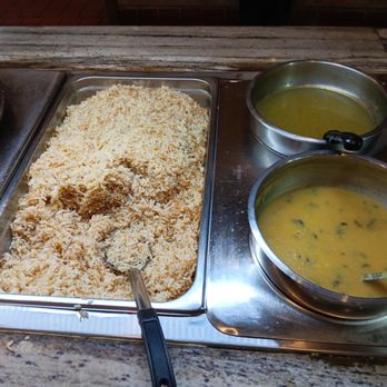 Dimassi's Mediterranean Buffet - Rice and two kinds of soup - Mediterranean Near Me - Webster, Texas
