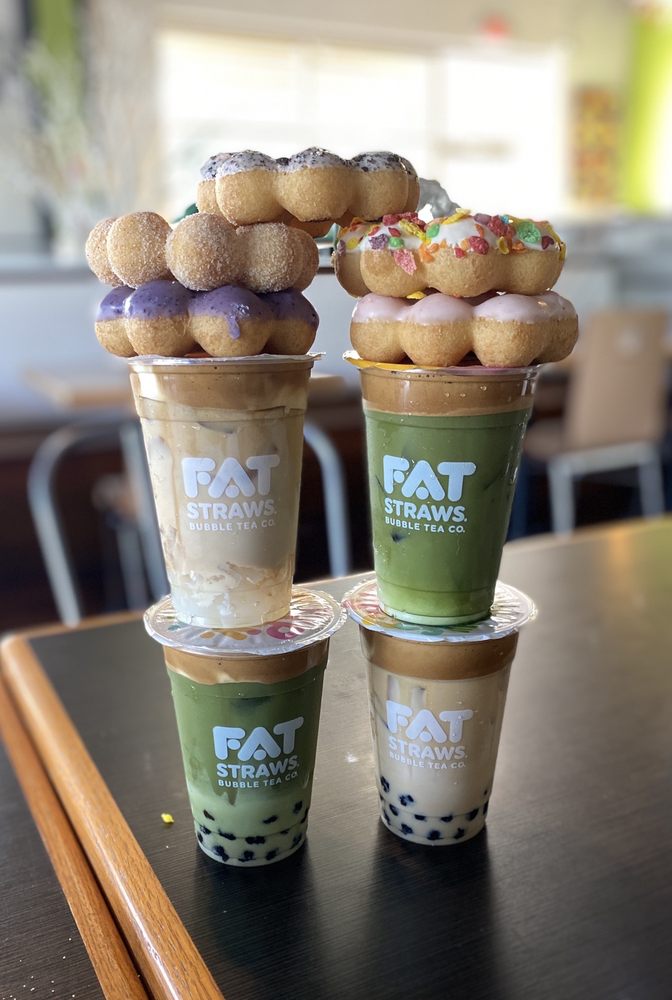 Fat Straws Boba & Mochi Donuts