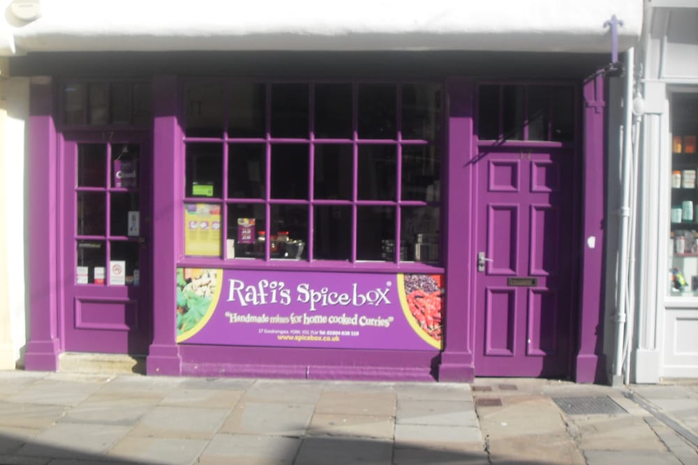 RAFI’S SPICE BOX 17 Goodramgate, York, United Kingdom Delis