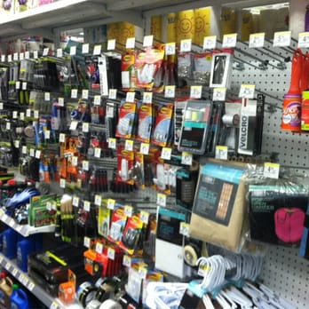 Walgreens - Home, Automotive, and Travel products all squished in to one small part of an aisle. - Drugstores Near Me - Chicago, Illinois