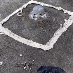 A1 RV Repairs & Services - This is the caulk peeled off--it was loose in some areas. different screws were used and put in dry. Will take stills from vids and update.