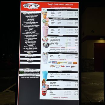 Bruster's Real Ice Cream - 1/09/25 - Desserts Near Me - Oakbrook Terrace, Illinois