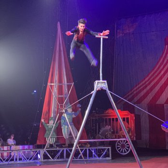 Circus Vargas - Tightrope dude was really good - Performing Arts Near Me