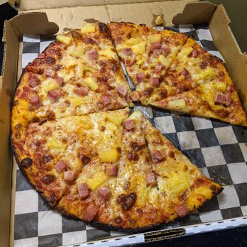 For Pizza - Harry's Hawaiian pizza (ham and pineapple) - Pizza Near Me - Medford, Massachusetts For Pizza - Harry's Hawaiian pizza (ham and pineapple) - Pizza Near Me - Medford, Massachusetts