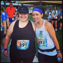 Amy Schooler Personal Trainer - I had the privilege of running with an amazing client during her very first 5K. To say that I love my job is an understatement.