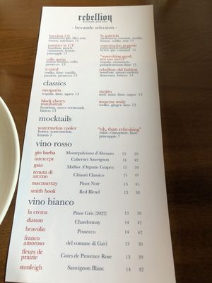 Menu photo 2 Rebellion Kitchen + Bar Danbury, CT Menu photo 2 Rebellion Kitchen + Bar Danbury, CT