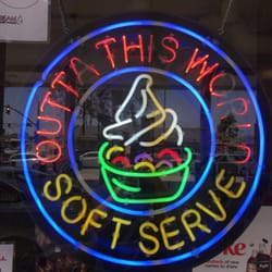 Chevron - Soft Serve Yogurt sold here!!