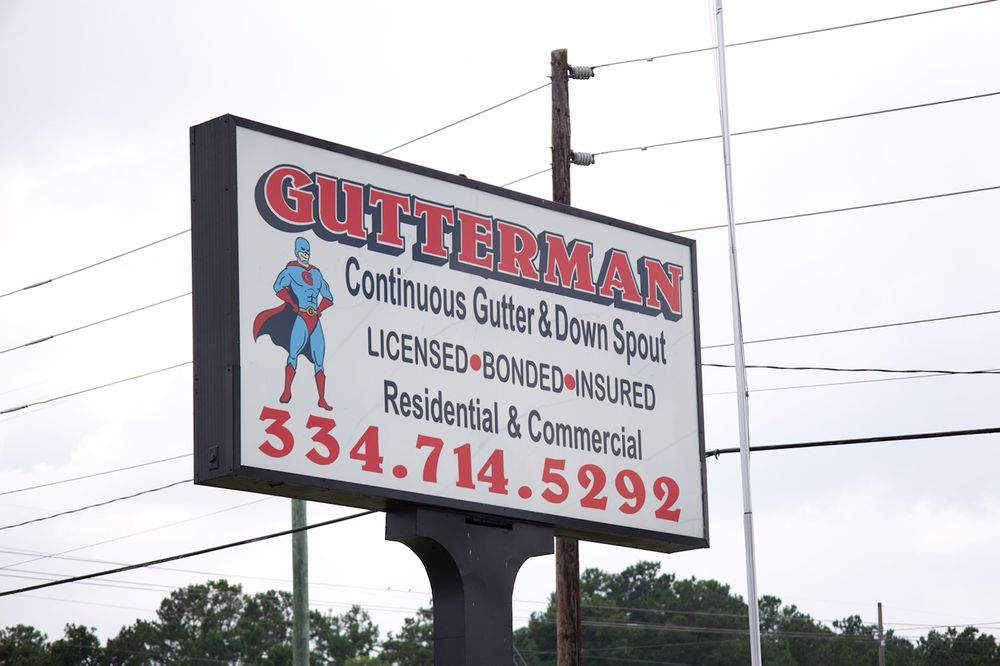 Slide of The Gutter Man