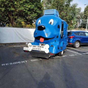 Puppy Momo's Mobile Grooming - This grooming pup mobile is so cute. - Pet Groomers Near Me