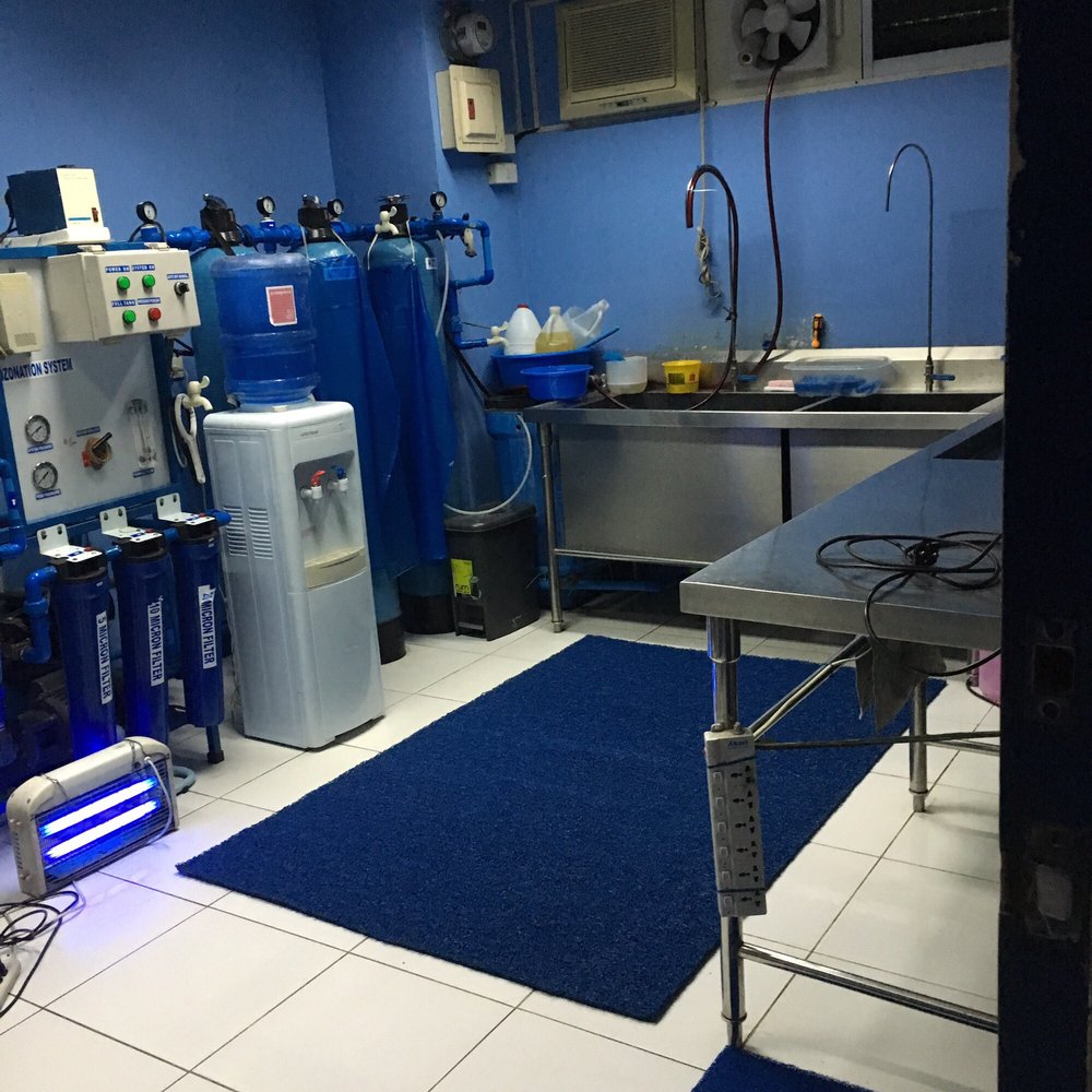 water refilling station