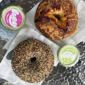 Hey Bagel - Everything Bagel, Gruyère Caramelized Onion Bialys - Coffee & Tea Near Me - Seattle, Washington Hey Bagel - Everything Bagel, Gruyère Caramelized Onion Bialys - Coffee & Tea Near Me - Seattle, Washington