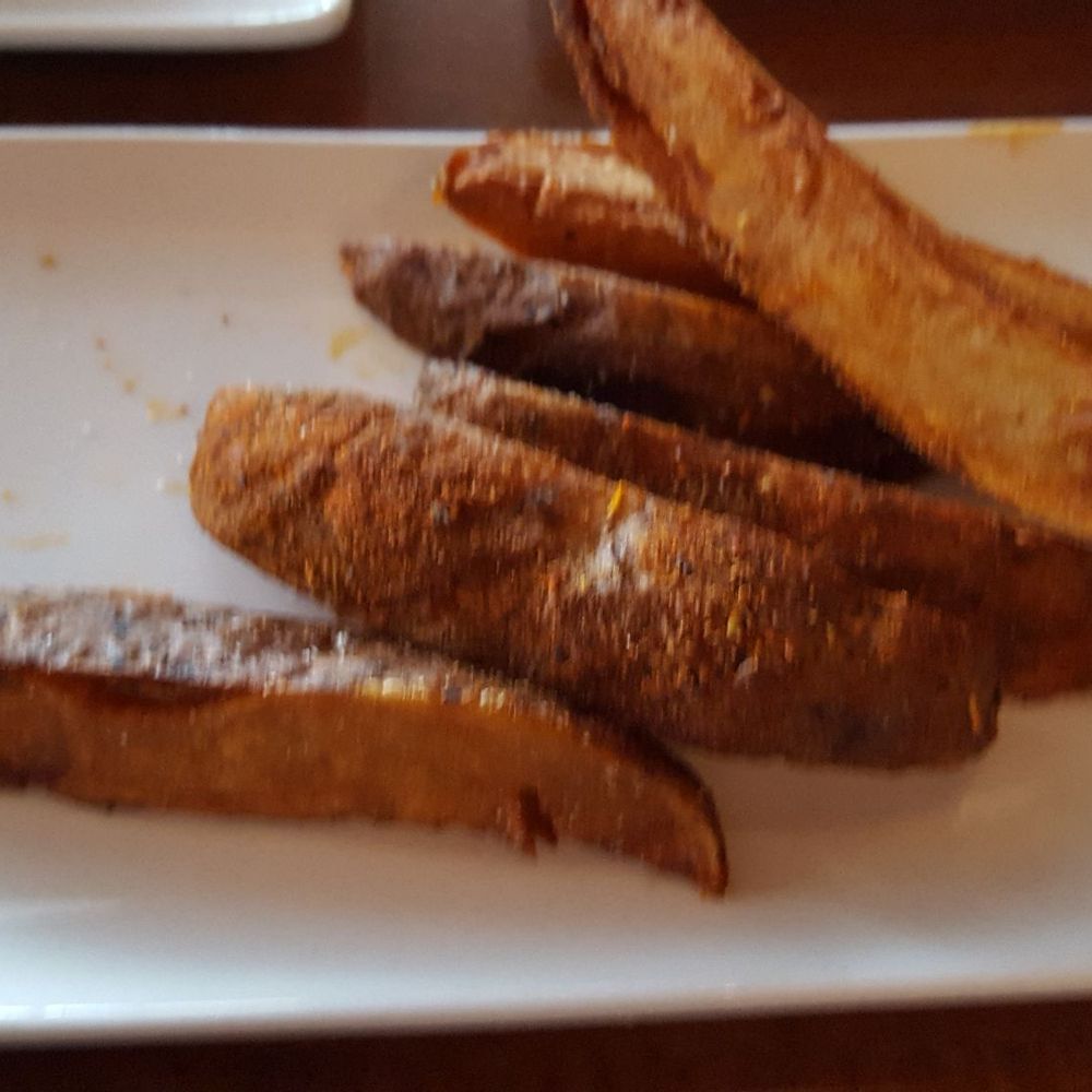 The Pier - Cajun Steak fries. HUGE!!! - Seafood Near Me - Harbor Springs, Michigan