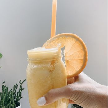 The Berni Bean Coffee - a hand holding a jar of iced coffee - Breakfast & Brunch Near Me - Dallas, Texas The Berni Bean Coffee - a hand holding a jar of iced coffee - Breakfast & Brunch Near Me - Dallas, Texas