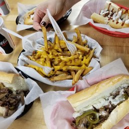 Rodeo Cheese Steak Sandwich