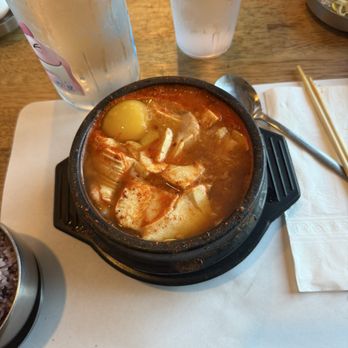 An Nyeong K Tofu & Bbq - Seafood Tofu Soup - Korean Near Me - Austin, Texas