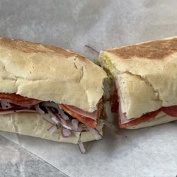 City Subs - Italian Sub post first bite ‍