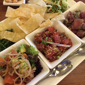 Pacific Catch - Poke trio - Seafood Near Me - San Mateo, California