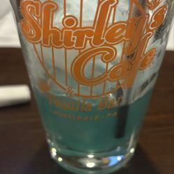 Shirleys Cafe & Tequila Bar - Blue Hawaiian drink