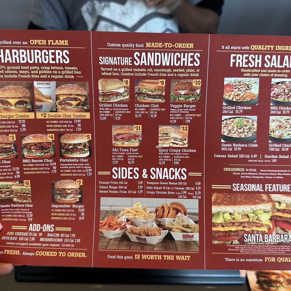 Habit Burger & Grill - Menu - Salad Near Me - Richmond, Virginia Habit Burger & Grill - Menu - Salad Near Me - Richmond, Virginia