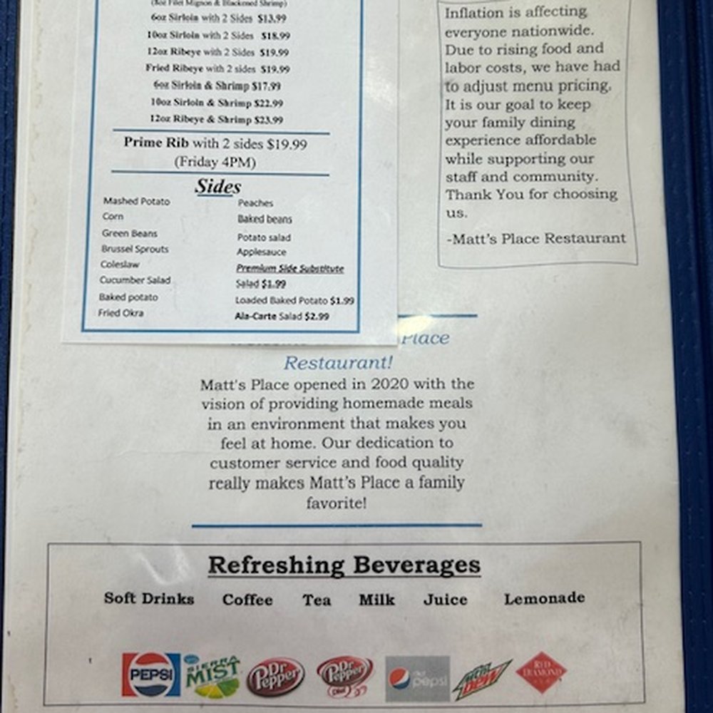 Matt's Place - American Near Me - Grove, Oklahoma