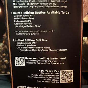 Zymarium Meadery - Menu - Meaderies Near Me - Orlando, Florida Zymarium Meadery - Menu - Meaderies Near Me - Orlando, Florida