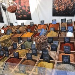 Open Air Market - Spice shopping fun, this was only half of it. There was also amazing teas.
