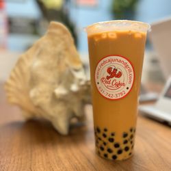 Red Cajun And Grill - Thai tea