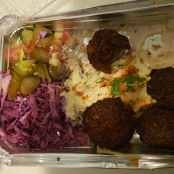 Nish Nush - Mediterranean Vegetarian Plate. - Vegetarian Near Me - New York, New York Nish Nush - Mediterranean Vegetarian Plate. - Vegetarian Near Me - New York, New York